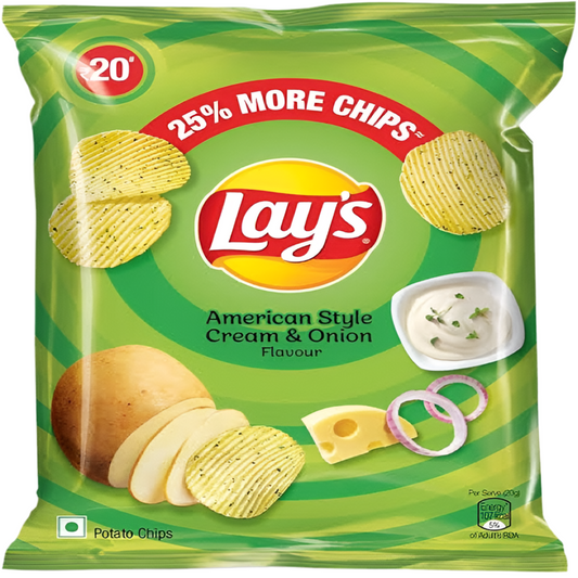 (Lays)American Style Cream & Onion