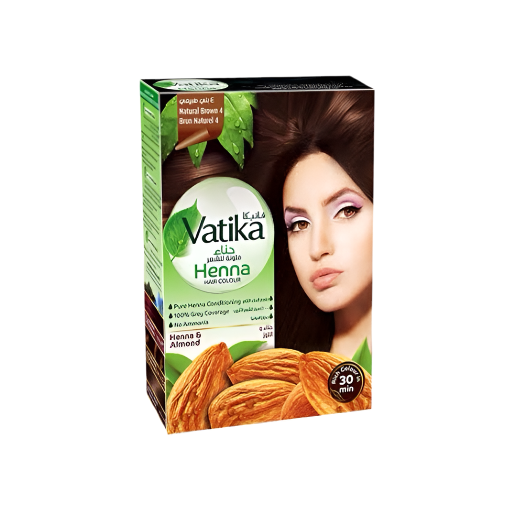 Hair Color Henna Vatika(BROWN)